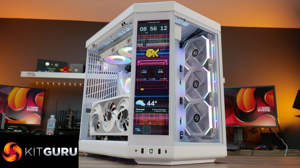 Hyte Y70 Touch review – a colossal PC case with a 4K screen