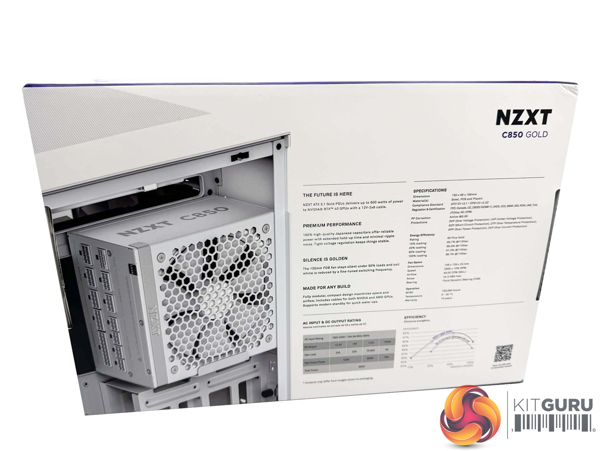 NZXT C850 ATX 3.1 PSU (White) Review | KitGuru NZXT C850 ATX 3.1 PSU (White) Review | KitGuru