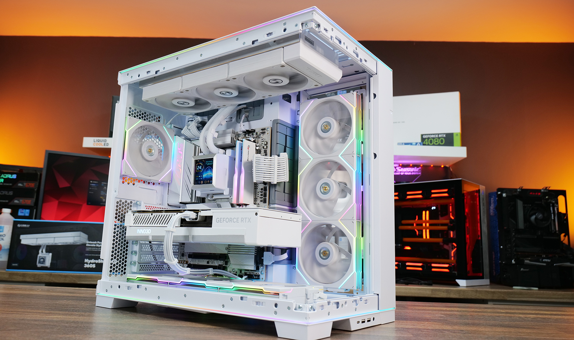 Lian Li HydroShift LCD 360S and Edge1000 PSU Build | KitGuru