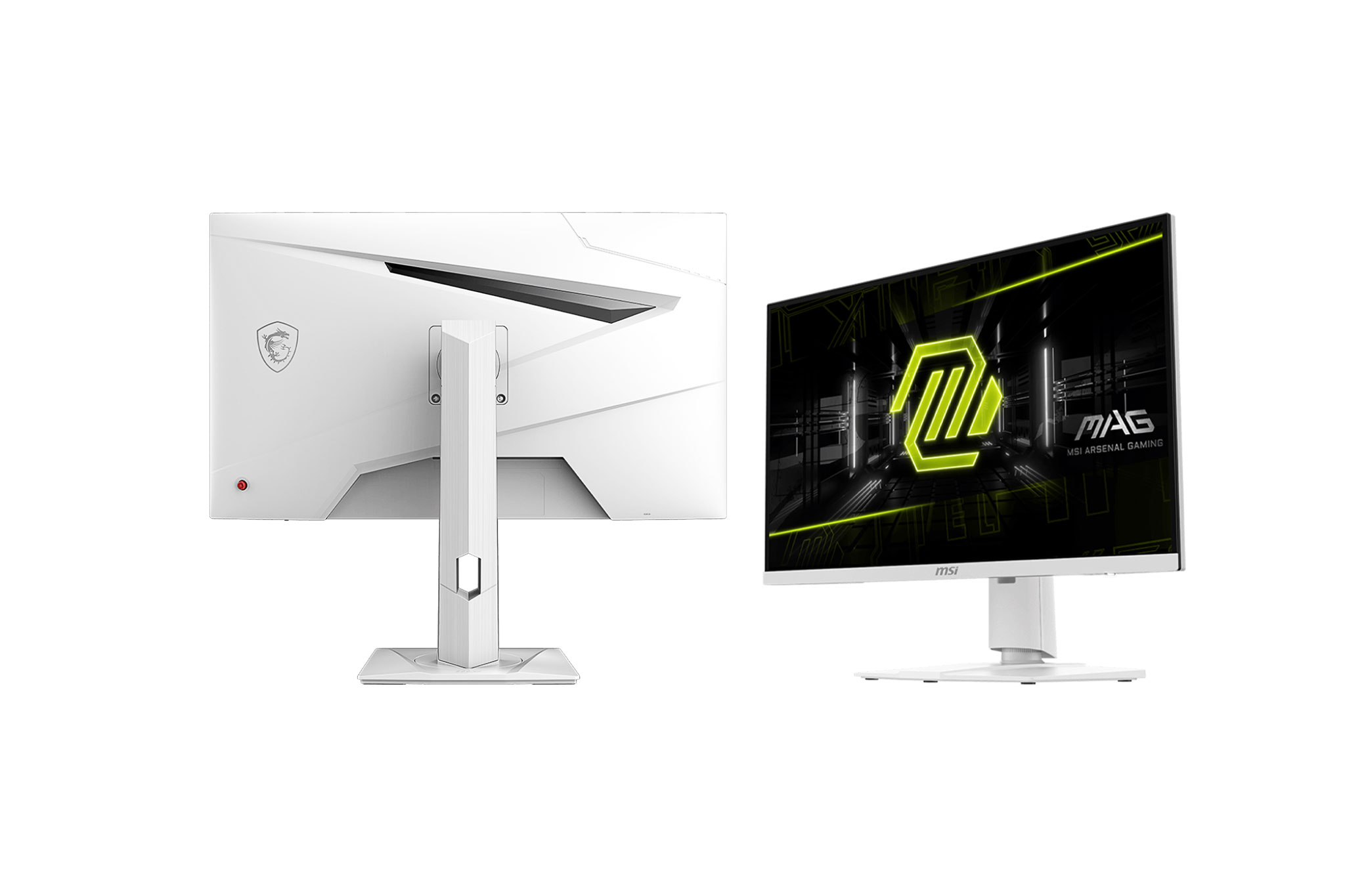 MSI White Monitor Showcase – MAG 274URFW, 274QRFW & 274PFW | KitGuru