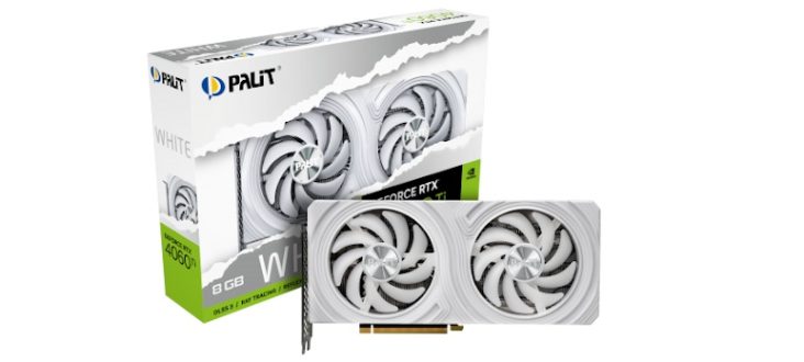 【中古品】PALIT GeForce RTX 4060 Ti 8GB ホワイト KitGuru Advent Calendar Day 20: Win a Palit RTX 4060 Ti graphics