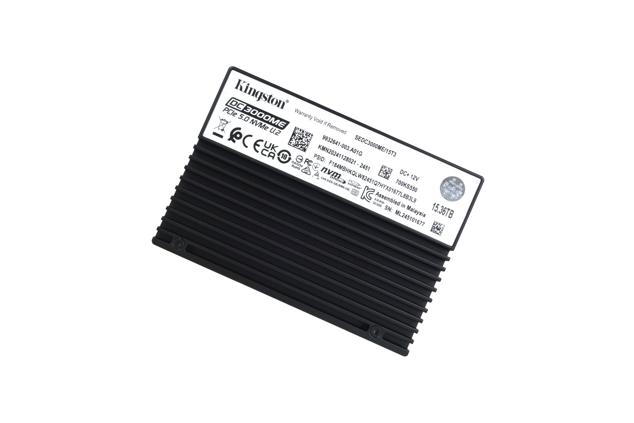 Kingston DC3000ME 15.36TB SSD Review | KitGuru