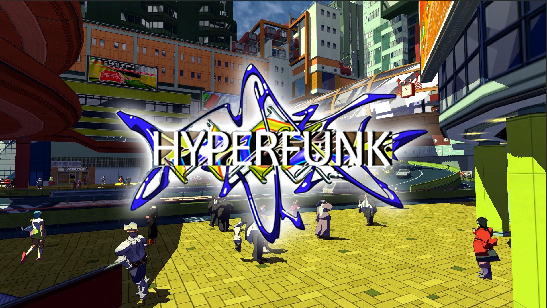 Bomb Rush Cyberfunk successor HYPERFUNK officially announced | KitGuru