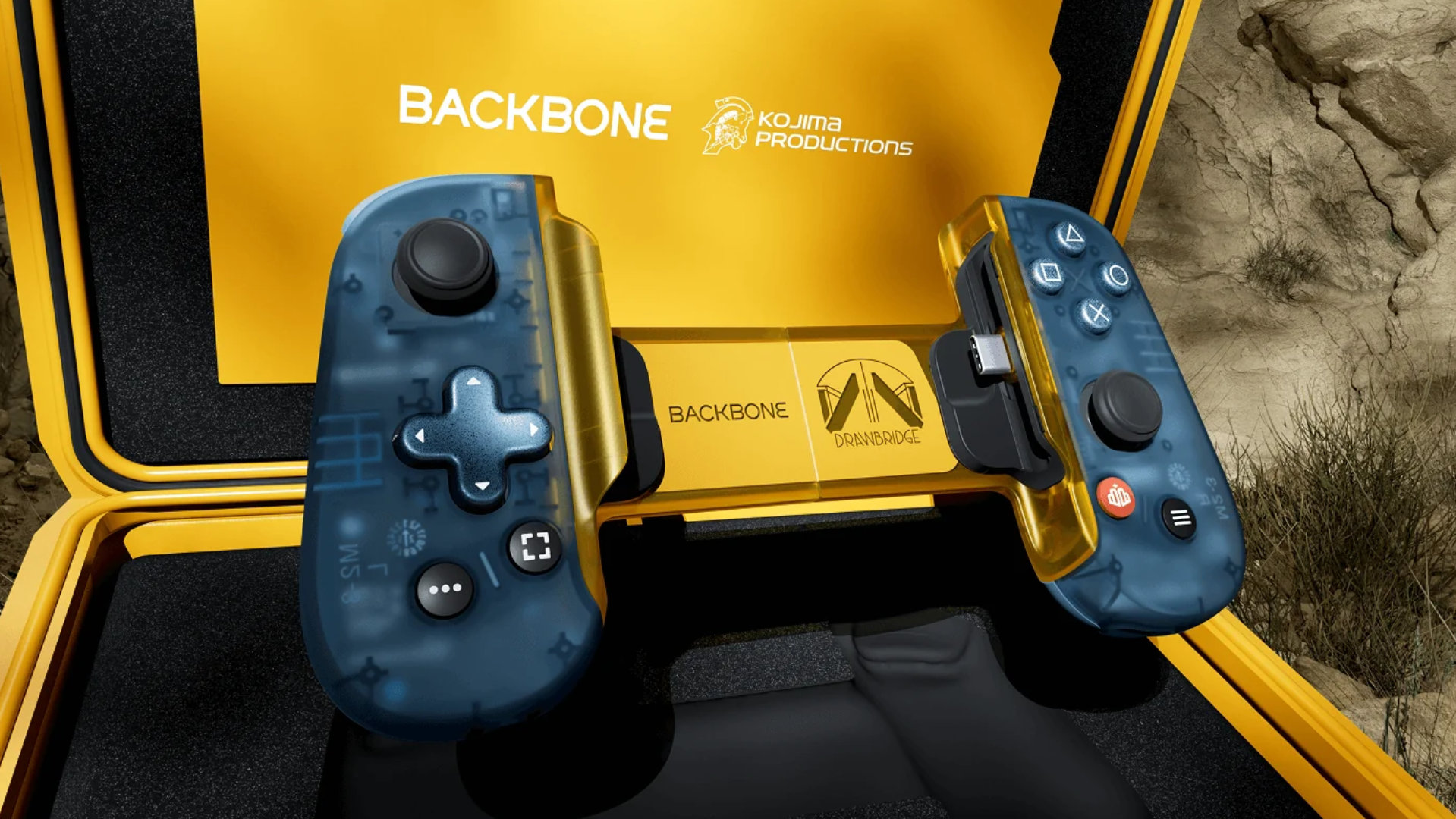 Limited edition Death Stranding 2 Backbone One controller
