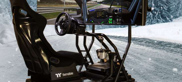 Thermaltake’s racing sim gear fully in stock at OCUK | KitGuru