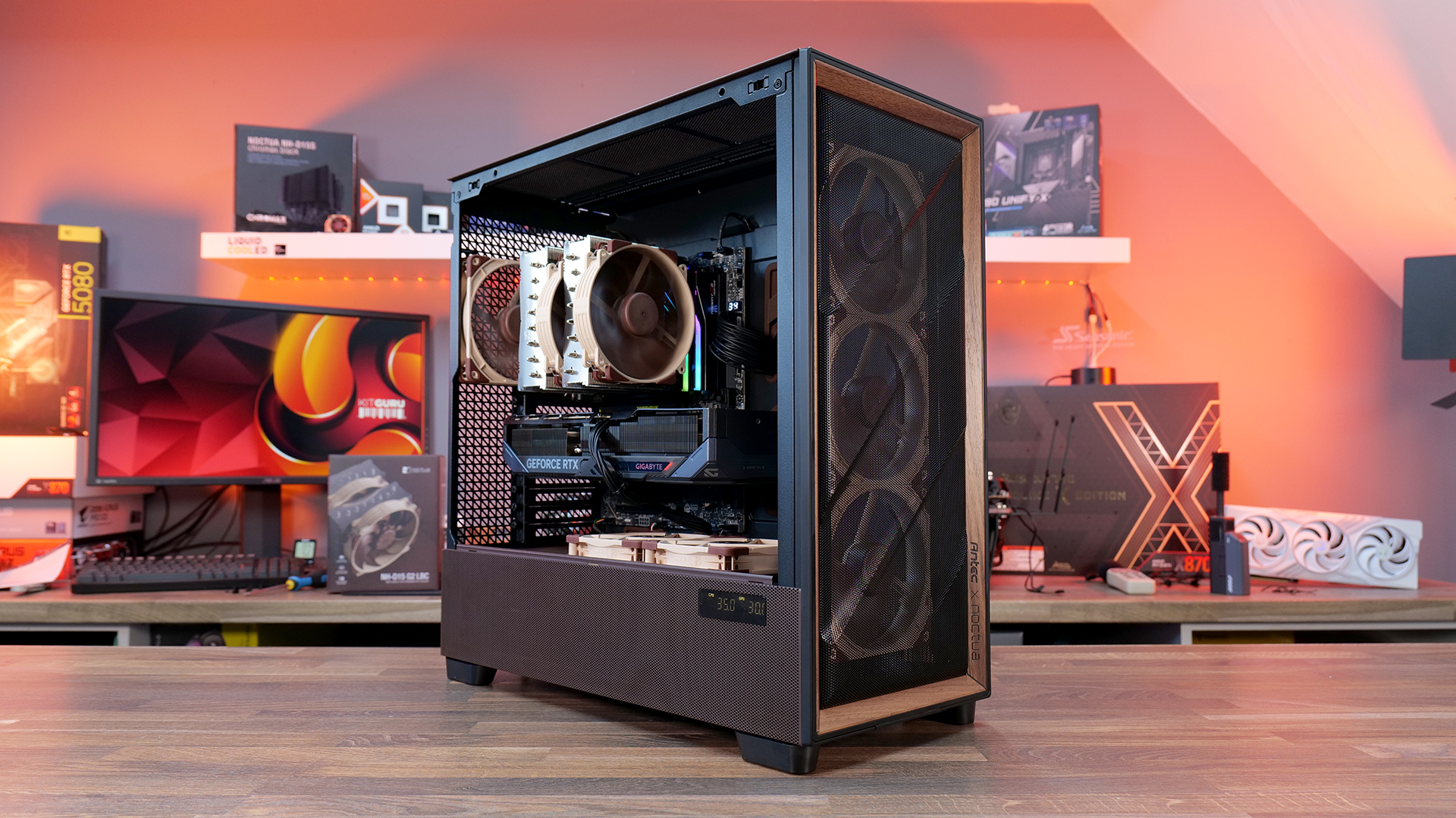 Antec Flux Pro Noctua Edition PC Case Review | KitGuru
