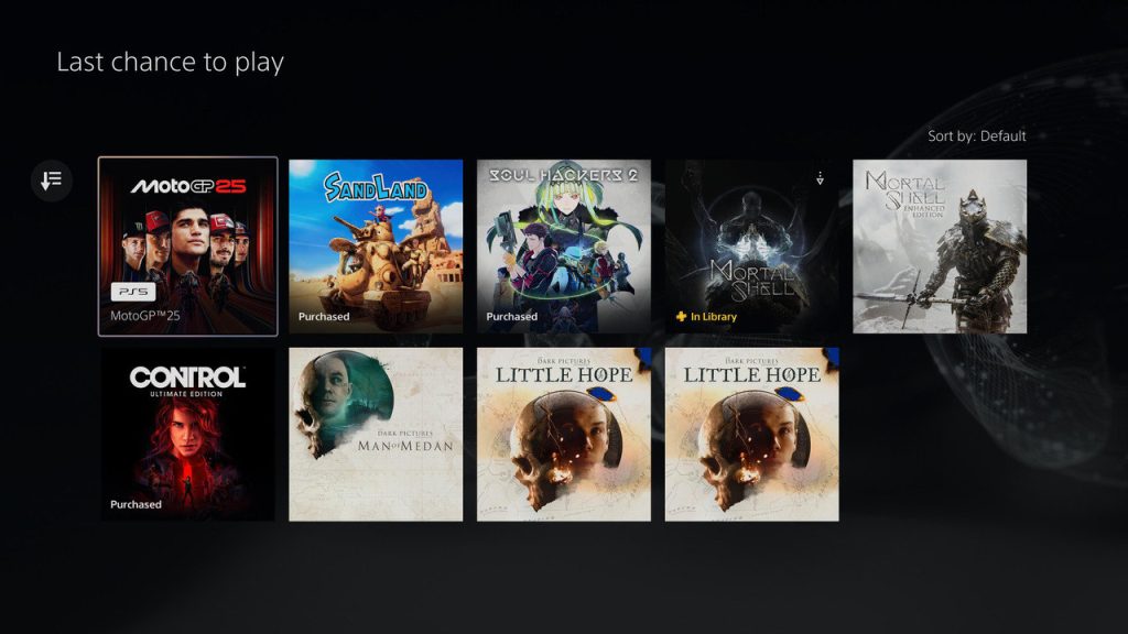 PlayStation Plus Control