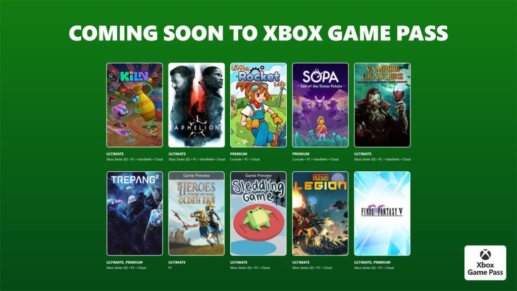 Game Pass Xbox