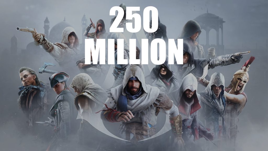 250 MILLION UBISOFT