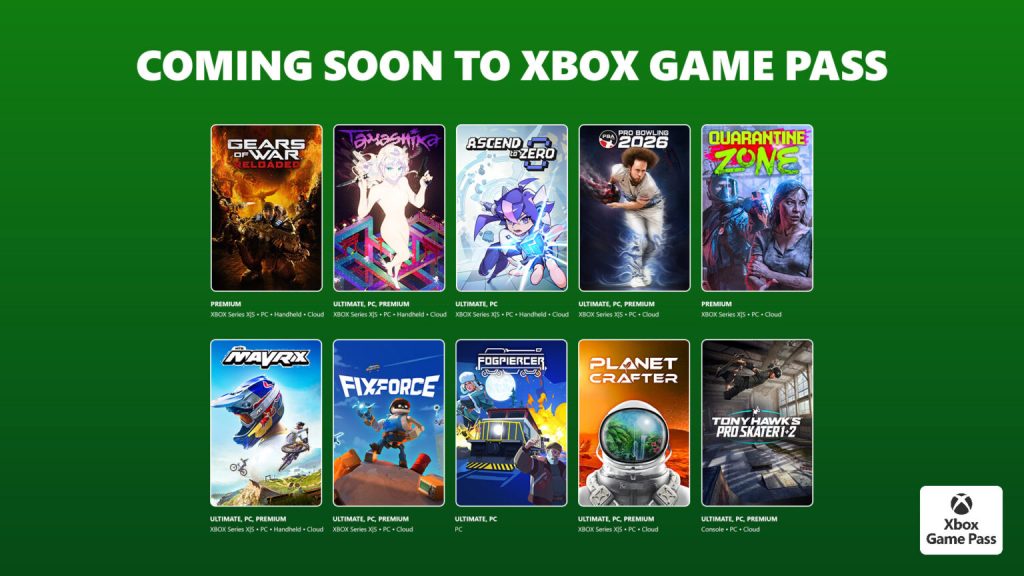 Game Pass
Xbox