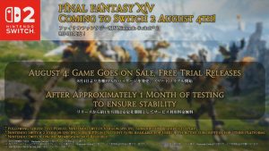 Final Fantasy XIV Nintendo