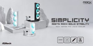 ASRock reveals Rock Series AIO liquid coolers with integrated display options