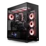 Thermaltake unveils Stage 450 TG ARGB case with side‑mounted fans and optional display panel