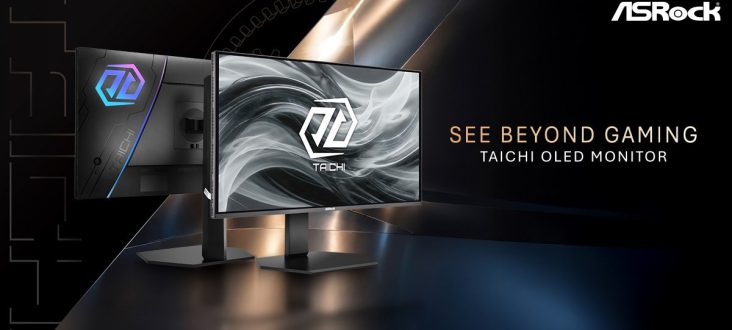 ASRock выпустила три 27-дюймовых OLED-монитора Taichi с частотой до 720 Гц