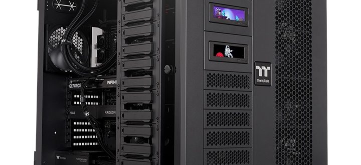 Thermaltake introduces AX1000 dual-system chassis and AX200 expansion module