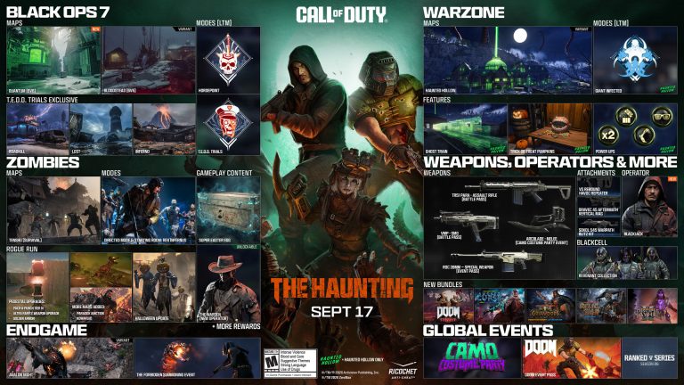 Black Ops 7’s final Season ‘The Haunting’ is crossing over with DOOM