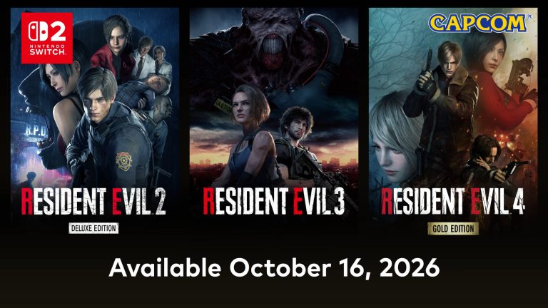 Resident Evil 2, 3 and 4 Remakes are coming to Switch 2 just in time for Halloween